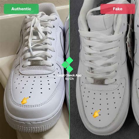 nike air force one fake|how to legit check af1.